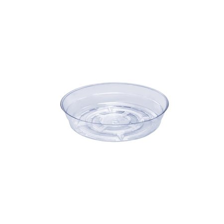 CURTIS 5 in. Vinyl Plant Saucer, Clear 5035719